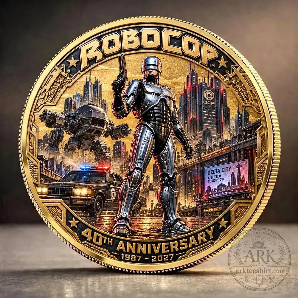 RoboCop 40th Anniversary Commemorative Coin Collectible