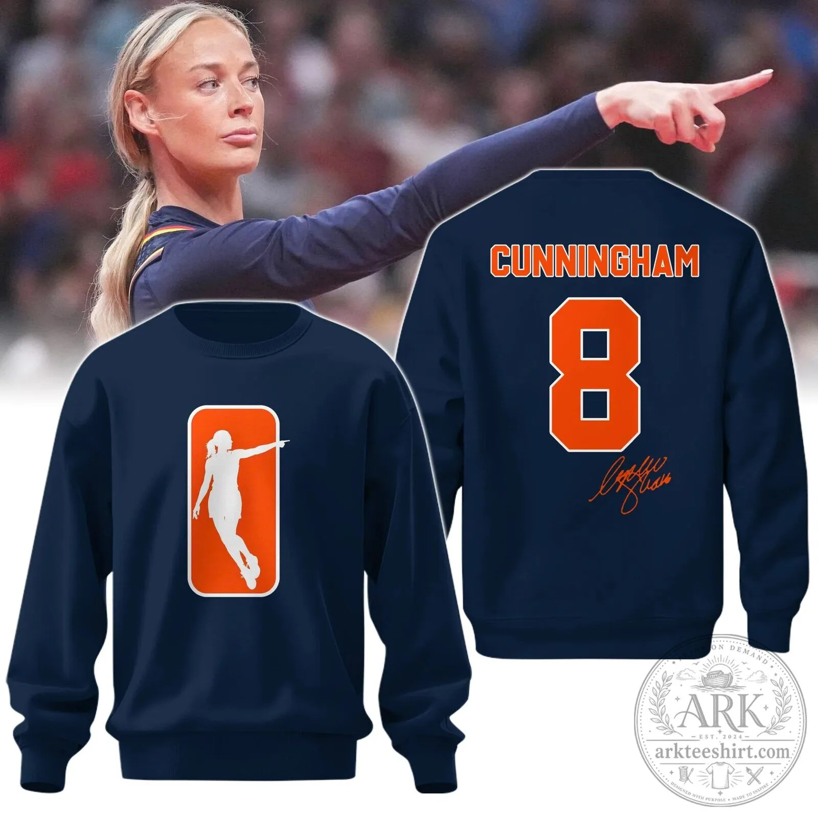Sophie Cunningham The Point Is to Win Games Basketball Sweatshirt