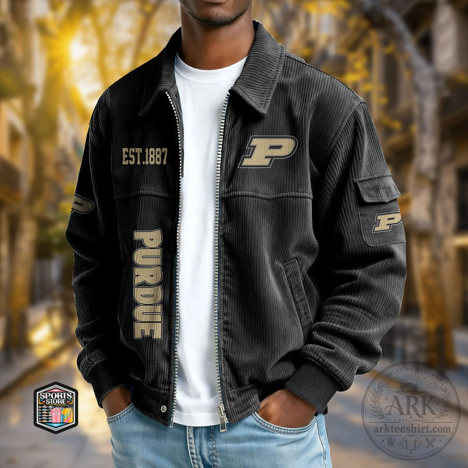 Purdue Boilermakers Corduroy Jacket