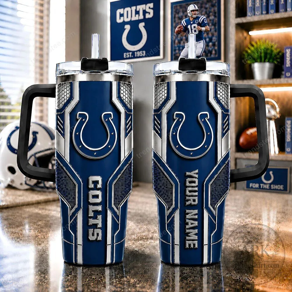 Indianapolis Colts Personalized NFL Football Team Logo Tumbler