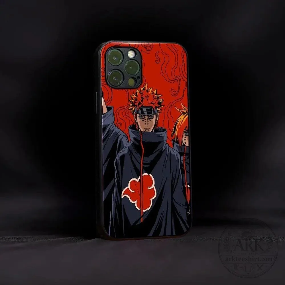 Naruto Shippuden Nagato Pain Akatsuki Anime Character iPhone Phone Case